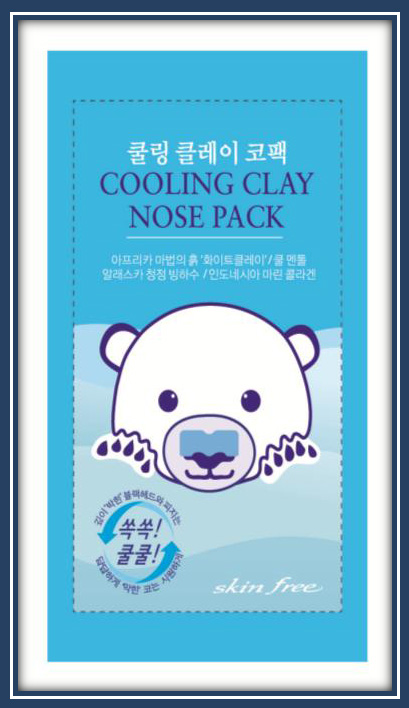 Cooling Clay Nose Pack Made in Korea